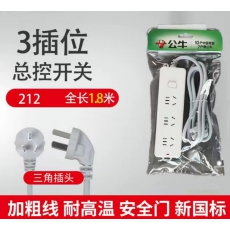 公牛202-1.8米插排